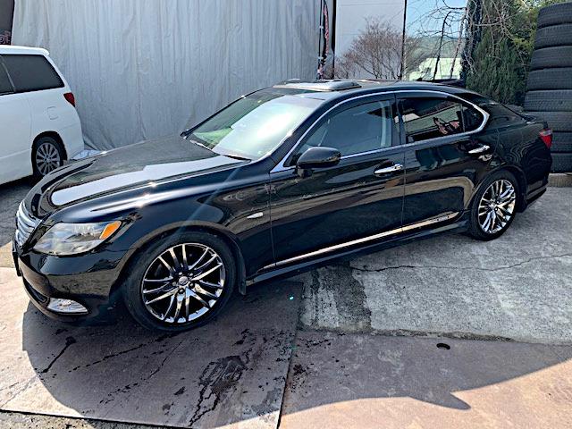 ls460純正ホイールメッキ