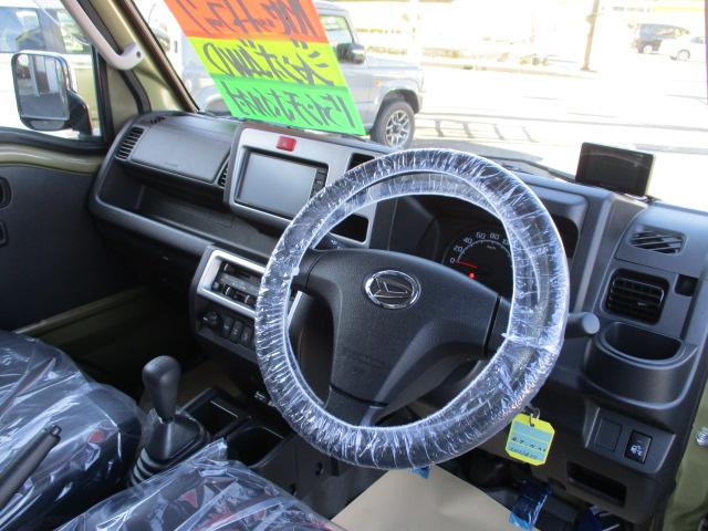 ハイゼットトラック ジャンボＳＡＩＩＩｔ　４ＷＤ　ＭＴ　衝突被害軽減システム　クリアランスソナー　ドライブレコーダー　ＥＴＣ　キーレスエントリー　アルミホイール　ＥＳＣ　エアコン　パワーウィンドウ　運転席エアバッグ（7枚目）