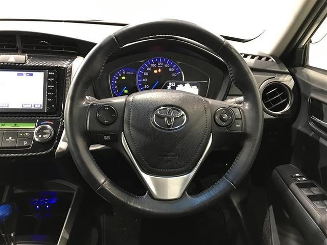 カローラフィールダー ハイブリッドＧ　ワンセグテレビ　助手席エアバック　エアバック　メディアプレイヤー接続　カーテンエアバッグ　ワイヤレスキー　パワーウィンド　横滑防止装置　ＡＡＣ　ＡＢＳ　メモリナビ　パワーステアリング　ＥＴＣ（8枚目）