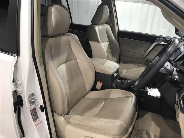 ランドクルーザープラド TX Lパッケージ 整備記録簿 横滑り防止機能 Bカメ ナビTV 衝突被害軽減 3列シート アルミ 運転席パワーシート フルタイム4WD 本皮シート クルコン メモリーナビ ETC車載器 フルセグ地デジTV キーフリー(28枚目)