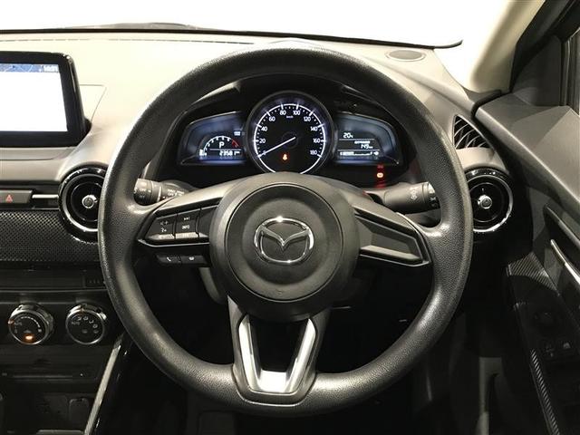 デミオ １５Ｓ　ナビ・ＴＶ　ブレーキサポート　横滑り防止装置　フルオートエアコン　ＬＥＤライト　サイドエアバッグ　キーレス　ＤＶＤ再生　Ａストップ　フルセグＴＶ　エアバッグ　盗難防止装置　ドライブレコーダー　パワステ（11枚目）