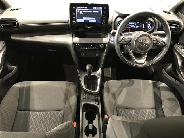 ヤリスクロス ハイブリッドＧ　ＴＳＳ　イモビライザー　バックモニタ－　記録簿有　エアコン　インテリキー　パワーウィンド　Ｗエアバック　オートクルーズ　メディアプレイヤー接続　キーフリー　ドライブレコーダー　横滑防止装置　エアバッグ（2枚目）