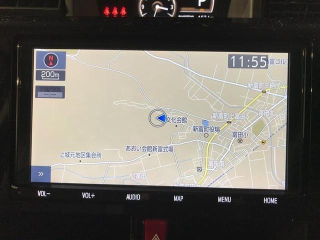 ルーミー カスタムG-T 助手席エアバック 両側オートスライドドア スマートキープッシュスタート LEDライト 横滑り防止機能 点検記録簿 ETC付 アルミホイール キーレス DVD ドラレコ ナビ&TV セキュリティ エアロ(8枚目)