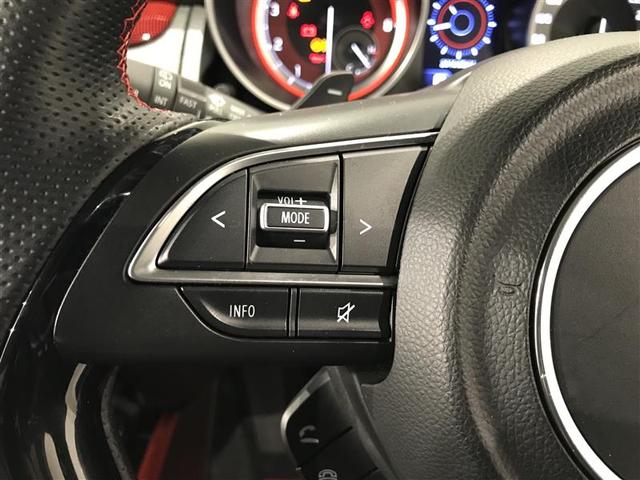 スイフトスポーツ ベースグレード 被害軽減ブレーキ DVD視聴可 横滑り防止システム セキュリティ SRS ABS付 ナビTV Wエアバック LEDヘットランプ 自動追従 全席PW 点検記録簿 フルオートエアコン パワーステアリング(10枚目)