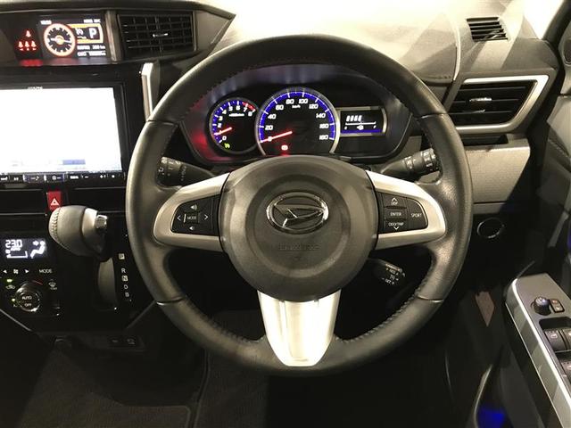 トール カスタムG ターボ SAIII PCS エアロ 横滑り防止装置 LEDランプ Bカメラ Aストップ ウォークスルー エアコン パワーステアリング キーフリーシステム クルコン DVD再生 ETC車載器 メモリーナビ パワーウィンドウ(9枚目)