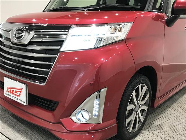 トール カスタムG ターボ SAIII PCS エアロ 横滑り防止装置 LEDランプ Bカメラ Aストップ ウォークスルー エアコン パワーステアリング キーフリーシステム クルコン DVD再生 ETC車載器 メモリーナビ パワーウィンドウ(33枚目)