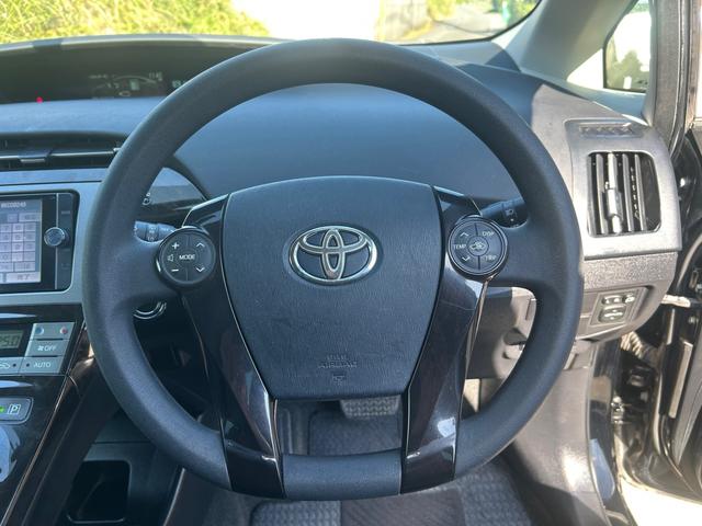 プリウス Sマイコーデ ETC バックカメラ ナビ TV エアロ アルミホイール オートライト HID CVT スマートキー アイドリングストップ 電動格納ミラー 盗難防止システム CD DVD再生 衝突安全ボディ(3枚目)