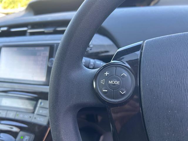 プリウス Sマイコーデ ETC バックカメラ ナビ TV エアロ アルミホイール オートライト HID CVT スマートキー アイドリングストップ 電動格納ミラー 盗難防止システム CD DVD再生 衝突安全ボディ(7枚目)
