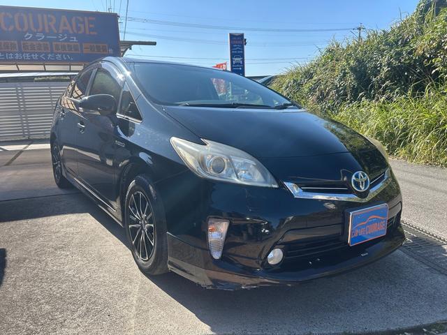 プリウス Sマイコーデ ETC バックカメラ ナビ TV エアロ アルミホイール オートライト HID CVT スマートキー アイドリングストップ 電動格納ミラー 盗難防止システム CD DVD再生 衝突安全ボディ(14枚目)