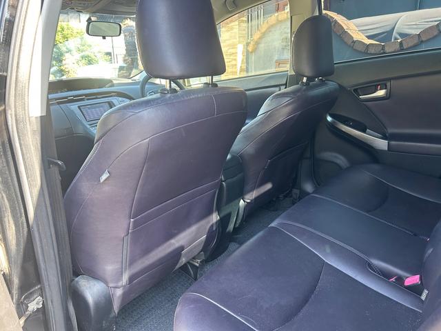 プリウス Sマイコーデ ETC バックカメラ ナビ TV エアロ アルミホイール オートライト HID CVT スマートキー アイドリングストップ 電動格納ミラー 盗難防止システム CD DVD再生 衝突安全ボディ(30枚目)