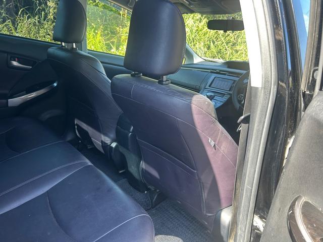 プリウス Sマイコーデ ETC バックカメラ ナビ TV エアロ アルミホイール オートライト HID CVT スマートキー アイドリングストップ 電動格納ミラー 盗難防止システム CD DVD再生 衝突安全ボディ(32枚目)