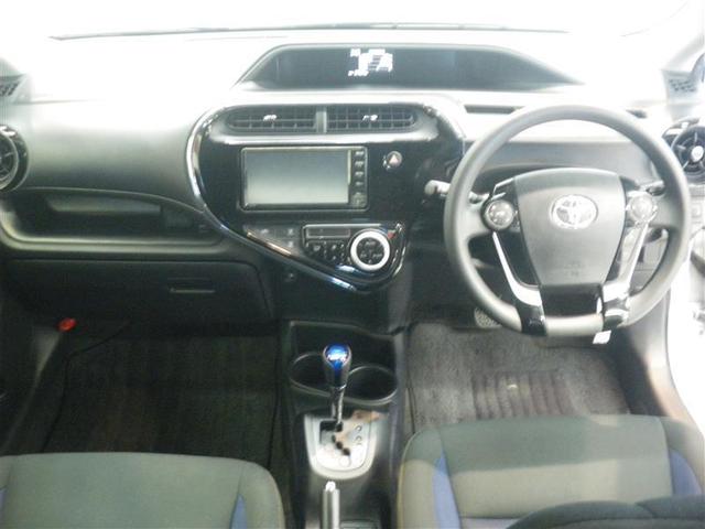 アクア Ｓ　・純正ナビ／ワンセグＴＶ／ＣＤ　ＥＴＣ　ドラレコ　キーレスエントリー　オートエアコン　電動格納ドアミラー　　中古車ハイブリッド保証付（9枚目）