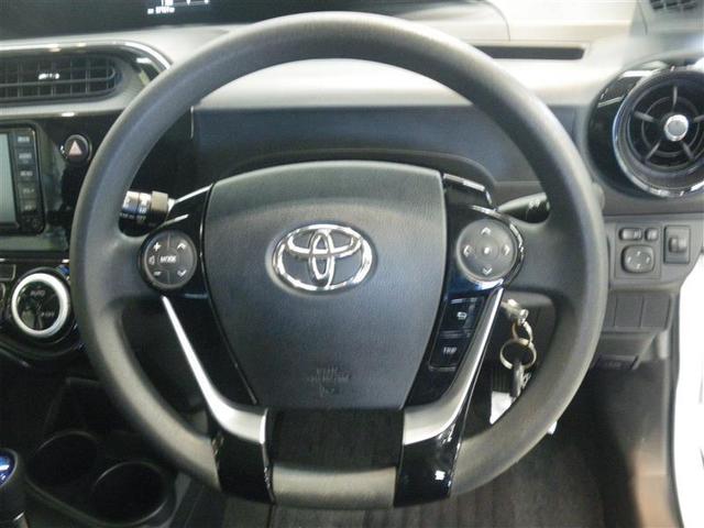 アクア Ｓ　・純正ナビ／ワンセグＴＶ／ＣＤ　ＥＴＣ　ドラレコ　キーレスエントリー　オートエアコン　電動格納ドアミラー　　中古車ハイブリッド保証付（10枚目）