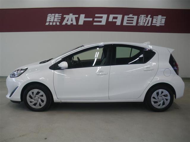 アクア Ｌ　・衝突回避支援ＴＳＳ　ＩＣＳ　パナソニックナビ　ＥＴＣ　バックモニター　クリアランスソナー　電動格納ドアミラー　キーレス　オートエアコン　寒冷地仕様　中古車ハイブリッド保証付（4枚目）