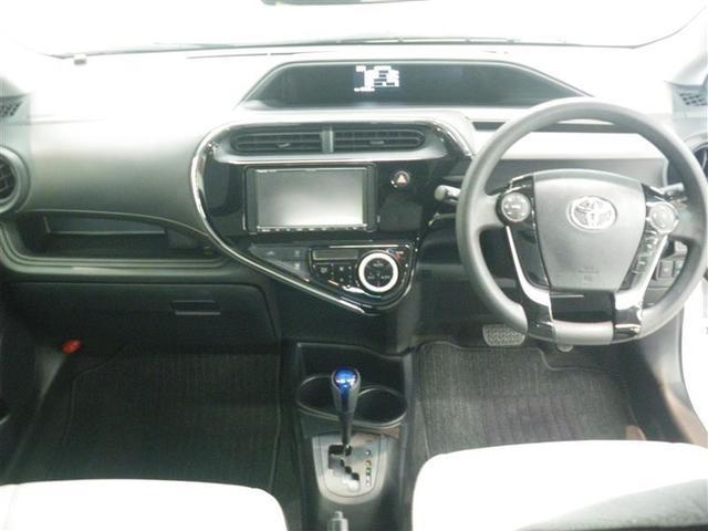 アクア Ｌ　・衝突回避支援ＴＳＳ　ＩＣＳ　パナソニックナビ　ＥＴＣ　バックモニター　クリアランスソナー　電動格納ドアミラー　キーレス　オートエアコン　寒冷地仕様　中古車ハイブリッド保証付（11枚目）