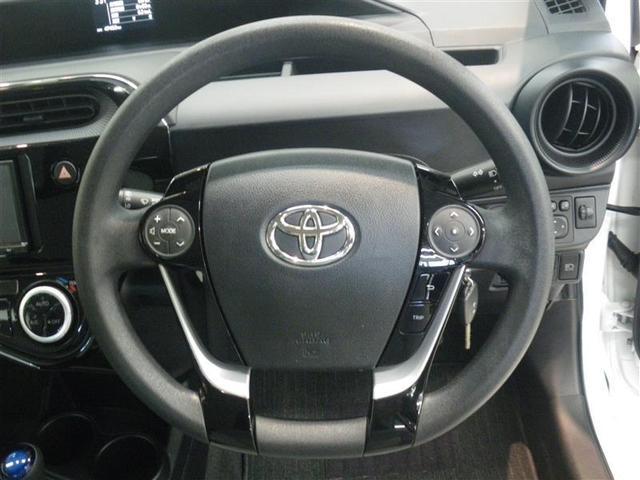 アクア Ｌ　・衝突回避支援ＴＳＳ　ＩＣＳ　パナソニックナビ　ＥＴＣ　バックモニター　クリアランスソナー　電動格納ドアミラー　キーレス　オートエアコン　寒冷地仕様　中古車ハイブリッド保証付（12枚目）