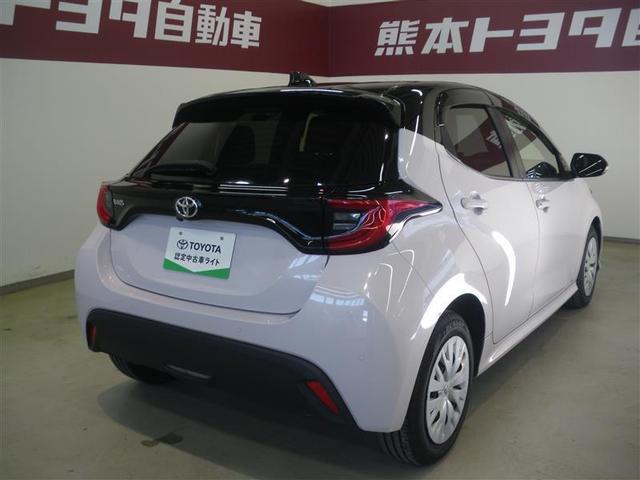 ヤリス Z ・衝突回避支援TSS ICS 8インチDA/フルセグTV BSM ドラレコ前後 ETC バックモニター 前席シートヒーター LEDヘッドランプ クリアランスソナー 充電用USB ロングラン保証付(6枚目)