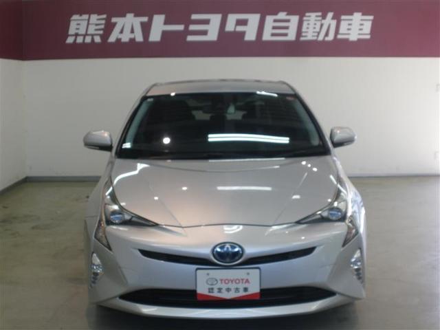 プリウス Ａツーリングセレクション　・衝突回避支援ＴＳＳＰ　ＩＣＳ　Ｓ－ＩＰＡ　ＨＵＤ　ＢＳＭ　純正ナビ　ＥＴＣ　バックモニター　純正１７ＡＷ　合成皮革シート　前席シートヒーター　トノカバー　クリアランスソナー　中古車ハイブリッド保証付（3枚目）