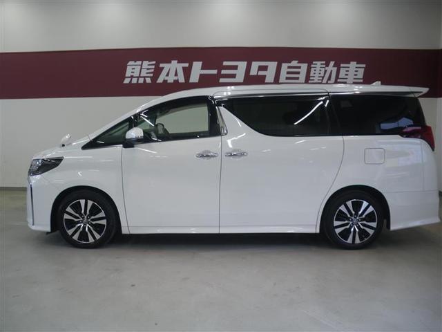 アルファード ２．５Ｓ　Ｃパッケージ　・衝突回避支援ＴＳＳ　ＩＣＳ　９インチＤＡ／フルセグＴＶ　後席モニター　ＥＴＣ　ドラレコ前後　ステアリングヒーター　合成皮革シート　純正１８ＡＷ　パワーバックドア　ワンオーナー車　ロングラン保証付（3枚目）