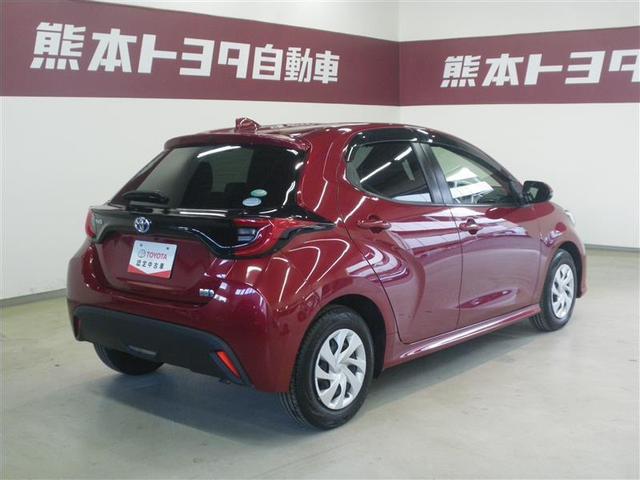 ヤリス ハイブリッドＧ　・衝突回避支援ＴＳＳ　８インチＤＡ／フルセグＴＶ　ＥＴＣ　バックモニター　ＬＥＤヘッドランプ　スマートエントリー　ＡＵＴＯライト　電格ドアミラー　充電用ＵＳＢ　ワンオーナー車　中古車ハイブリッド保証付（5枚目）