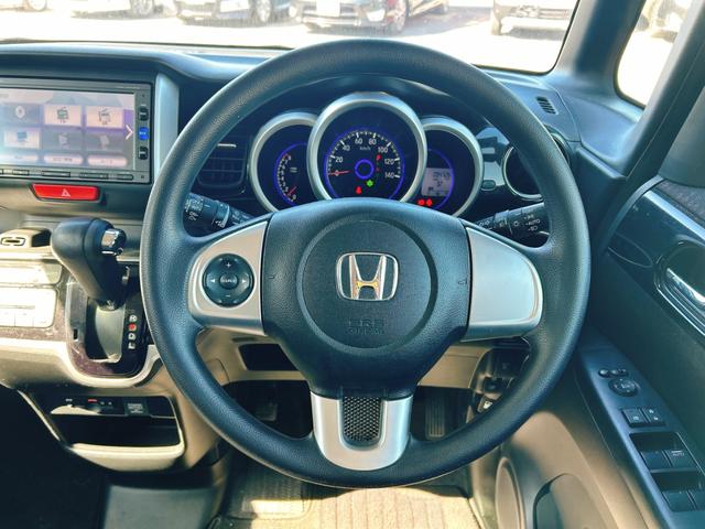 N-BOXカスタム G・Lパッケージ 保証12ヵ月・走行無制限 ETC バックカメラ 両側スライド・片側電動 ナビ TV 衝突被害軽減システム オートライト HID スマートキー アイドリングストップ 電動格納ミラー ベンチシート CVT(3枚目)