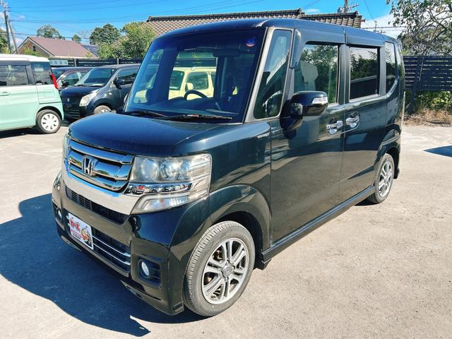 N-BOXカスタム G・Lパッケージ 保証12ヵ月・走行無制限 ETC バックカメラ 両側スライド・片側電動 ナビ TV 衝突被害軽減システム オートライト HID スマートキー アイドリングストップ 電動格納ミラー ベンチシート CVT(12枚目)