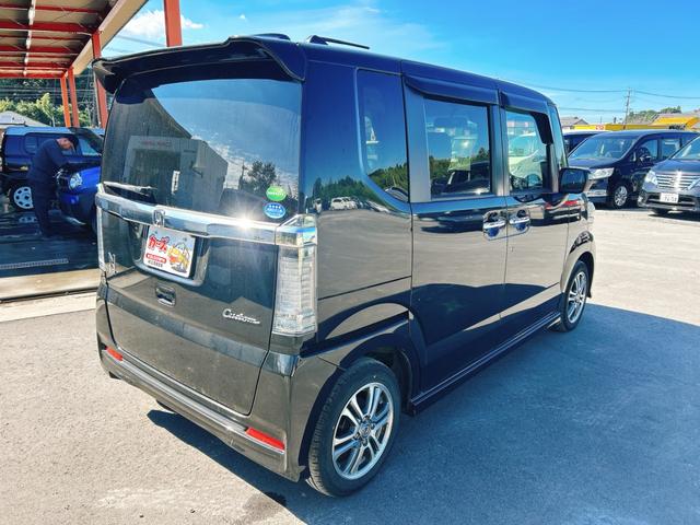 N-BOXカスタム G・Lパッケージ 保証12ヵ月・走行無制限 ETC バックカメラ 両側スライド・片側電動 ナビ TV 衝突被害軽減システム オートライト HID スマートキー アイドリングストップ 電動格納ミラー ベンチシート CVT(16枚目)