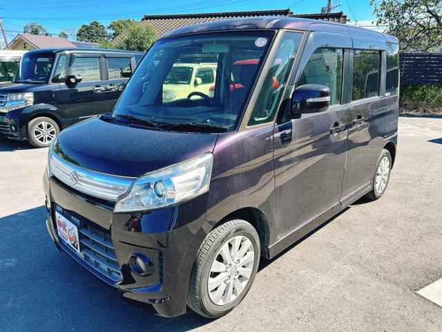 スペーシアカスタム GS 保証12ヵ月・走行無制限 ETC 両側スライドドア ナビ TV オートライト HID スマートキー 電動格納ミラー ベンチシート CVT 盗難防止システム ABS CD USB 衝突安全ボディ(12枚目)