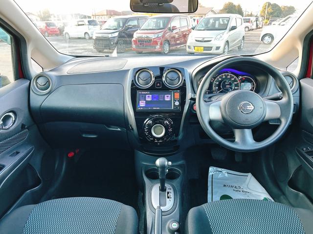 ノート X DIG-S 保証12ヵ月・走行無制限 TV アルミホイール スマートキー アイドリングストップ 電動格納ミラー CVT 盗難防止システム 衝突安全ボディ ABS CD ミュージックプレイヤー接続可 エアコン(2枚目)