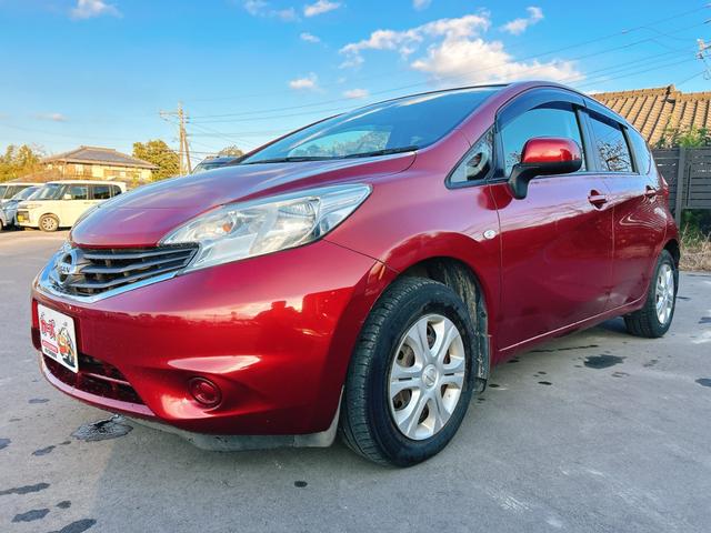 ノート X DIG-S 保証12ヵ月・走行無制限 TV アルミホイール スマートキー アイドリングストップ 電動格納ミラー CVT 盗難防止システム 衝突安全ボディ ABS CD ミュージックプレイヤー接続可 エアコン(12枚目)