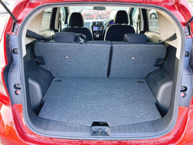 ノート X DIG-S 保証12ヵ月・走行無制限 TV アルミホイール スマートキー アイドリングストップ 電動格納ミラー CVT 盗難防止システム 衝突安全ボディ ABS CD ミュージックプレイヤー接続可 エアコン(19枚目)