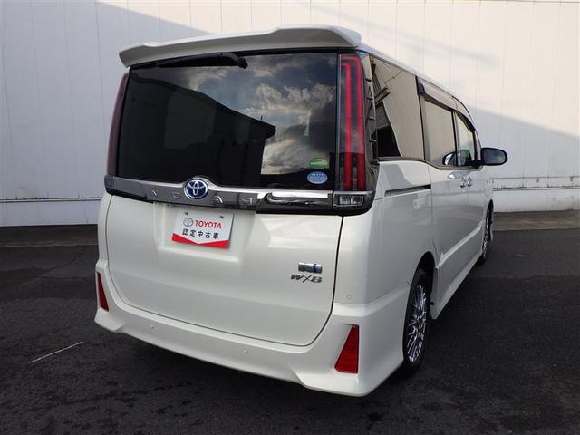 ノア ハイブリッドSi ダブルバイビーIII 地デジ バックモニター 両側PSD LED ナビ&TV DVD 横滑り防止装置 アルミホイール スマキー エアバッグ クルコン AC 3列シート ドライブレコーダー キーフリー 1オ-ナ- ETC(18枚目)