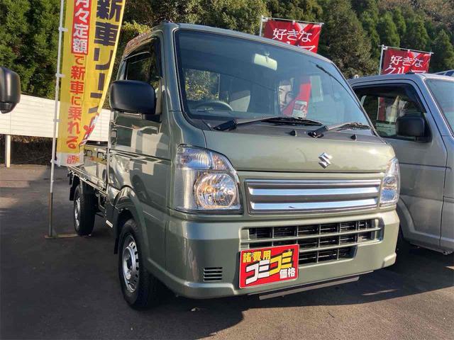 キャリイトラック ＫＣ　４ＷＤ　軽トラック　ＡＴ　クリアランスソナー　アイドリングストップ　オートライト　ＥＳＣ　エアコン　パワーステアリング　パワーウィンドウ　運転席エアバッグ　助手席エアバッグ　記録簿（4枚目）