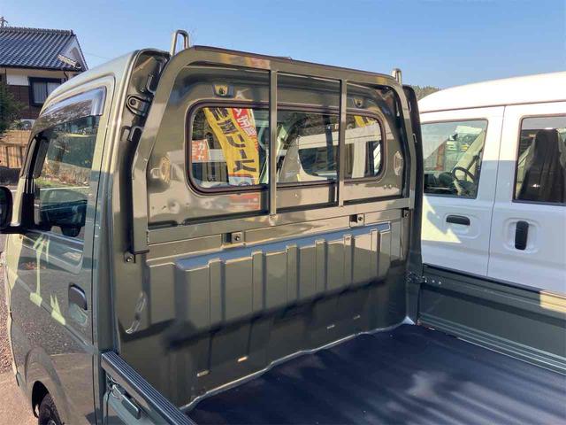 キャリイトラック ＫＣ　４ＷＤ　軽トラック　ＡＴ　クリアランスソナー　アイドリングストップ　オートライト　ＥＳＣ　エアコン　パワーステアリング　パワーウィンドウ　運転席エアバッグ　助手席エアバッグ　記録簿（28枚目）