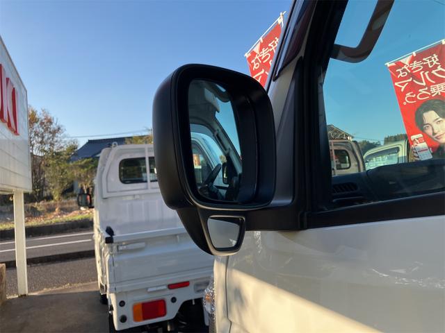 キャリイトラック ＫＣ　４ＷＤ　軽トラック　ＭＴ　クリアランスソナー　アイドリングストップ　オートライト　ＥＳＣ　エアコン　パワーステアリング　パワーウィンドウ　運転席エアバッグ　助手席エアバッグ　記録簿　助手席エアバック（18枚目）