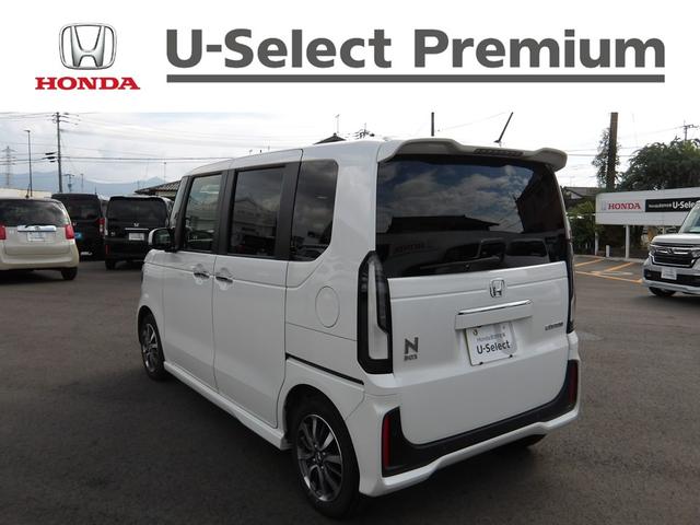 Ｎ－ＢＯＸカスタム ベースグレード　認定中古車（保証２年）・当社デモカーＵＰ・純正Ｍナビ・社外Ｆドラレコ・Ｂカメラ・両側パワスラ・Ｐセンサー・シートヒーター・禁煙車　Ｗ電動ドア　ＵＳＢ接続　ＣＭＢＳ　Ｄレコ　１オーナー　オートエアコン（2枚目）