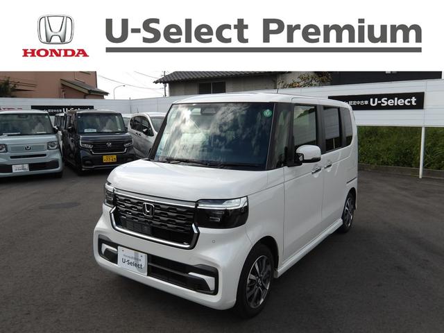 Ｎ－ＢＯＸカスタム ベースグレード　認定中古車（保証２年）・当社デモカーＵＰ・純正Ｍナビ・社外Ｆドラレコ・Ｂカメラ・両側パワスラ・Ｐセンサー・シートヒーター・禁煙車　Ｗ電動ドア　ＵＳＢ接続　ＣＭＢＳ　Ｄレコ　１オーナー　オートエアコン（5枚目）