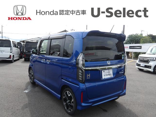 N-BOXカスタム G・Lターボホンダセンシング 認定中古車(保証1年)・純正Mナビ・ドラレコ・Bカメラ・両側パワスラ・シートヒーター 両側PWスライドドア Bモニタ Iストップ セキュリティー USB接続 クルーズコントロール ナビTV VSA(2枚目)
