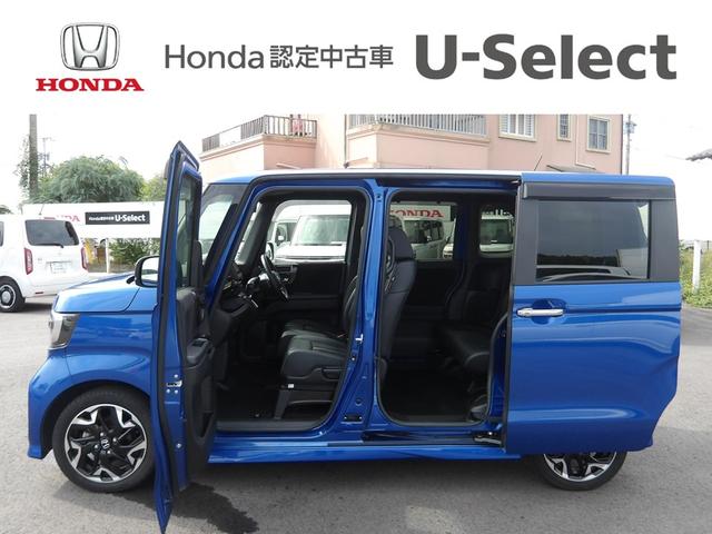 N-BOXカスタム G・Lターボホンダセンシング 認定中古車(保証1年)・純正Mナビ・ドラレコ・Bカメラ・両側パワスラ・シートヒーター 両側PWスライドドア Bモニタ Iストップ セキュリティー USB接続 クルーズコントロール ナビTV VSA(11枚目)