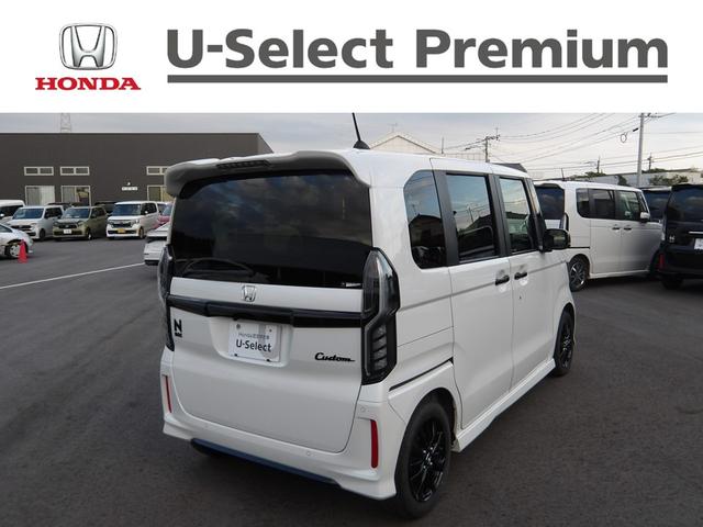 Ｎ－ＢＯＸカスタム Ｌスタイル＋ブラック　認定中古車（保証２年）・当社レンタカーＵＰ・純正Ｍナビ・社外Ｆドラレコ・Ｂカメラ・ＥＴＣ・両側パワスラ・Ｐセンサー・シートヒーター　衝突軽減ブレ－キ　ワンセグＴＶ　パーキングセンサー　禁煙　ＤＶＤ再生（6枚目）