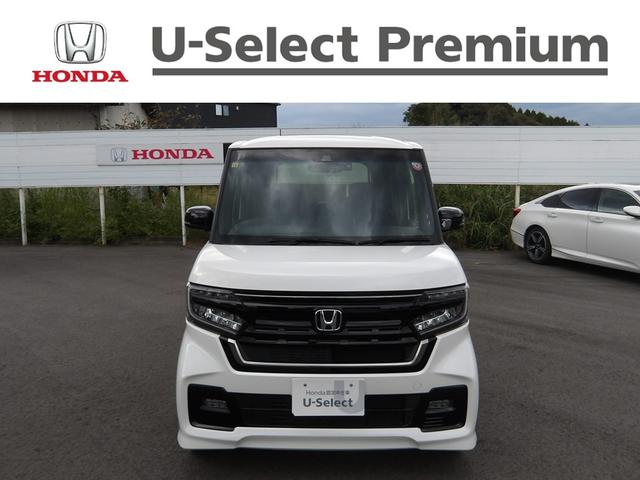 N-BOXカスタム Lスタイル+ブラック 認定中古車(保証2年)・当社レンタカーUP・純正Mナビ・社外Fドラレコ・Bカメラ・ETC・両側パワスラ・Pセンサー・シートヒーター 衝突軽減ブレ-キ ワンセグTV パーキングセンサー 禁煙 DVD再生(4枚目)