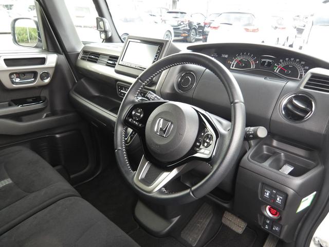 N-BOXカスタム Lスタイル+ブラック 認定中古車(保証2年)・当社レンタカーUP・純正Mナビ・社外Fドラレコ・Bカメラ・ETC・両側パワスラ・Pセンサー・シートヒーター 衝突軽減ブレ-キ ワンセグTV パーキングセンサー 禁煙 DVD再生(8枚目)