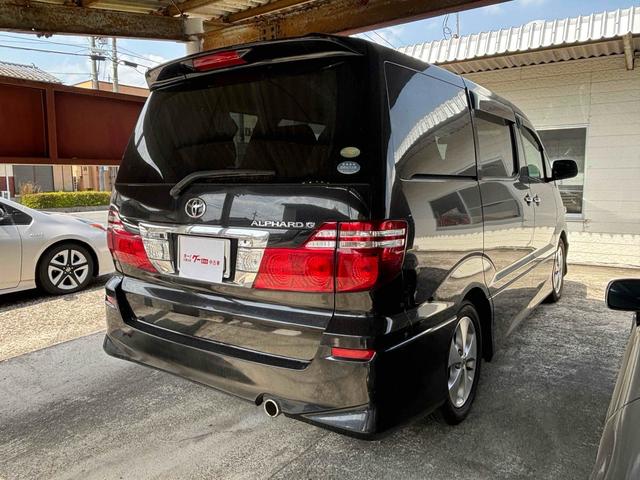 アルファードＧ ＡＳ　ナビ　ＴＶ　両側スライドドア　オートライト　ＨＩＤ　キーレスエントリー　電動格納ミラー　後席モニター　３列シート　ＡＴ　アルミホイール　ＣＤ　ミュージックプレイヤー接続可　盗難防止システム（14枚目）
