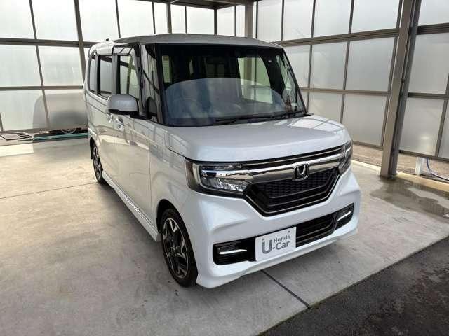 Ｎ－ＢＯＸカスタム Ｇ・Ｌターボホンダセンシング　純正８インチナビ／バックモニター／ＥＴＣ／アルミ（4枚目）