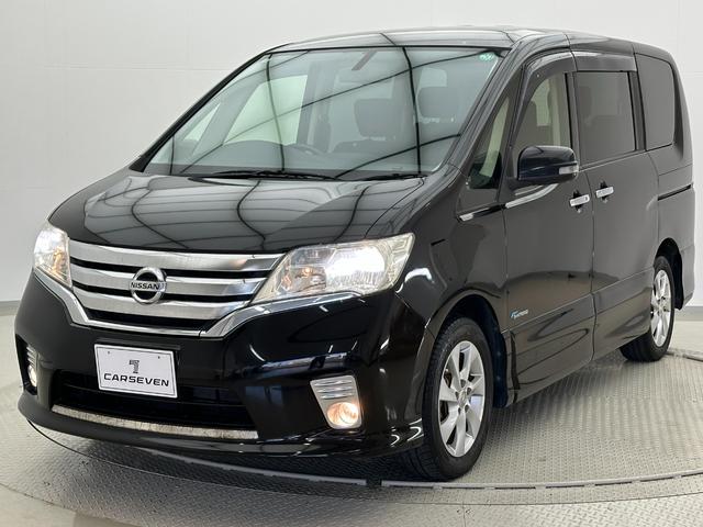 セレナ ハイウェイスター S-ハイブリッド Vセレクション クルコン/両側パワースライドドア/社外ナビ/フルセグTV/Bluetooth接続/バックカメラ/CD DVD再生/ETC/オートライト/デュアルオートエアコン/シートバックテーブル/プッシュスタート/(2枚目)