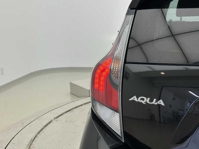 アクア Ｇ　Ｇ’ｓ　社外ナビ／Ｂｌｕｅｔｏｏｔｈ接続／バックカメラ／フルセグＴＶ／オートライト／オートエアコン／クルコン／プッシュスタート／スマートキー／ＥＴＣ／純正１７インチアルミ／純正フロアマット／電格ミラー／（36枚目）