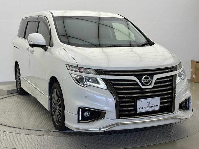 エルグランド ３５０ハイウェイスタージェットブラックアーバンクロム　クルコン／デジタルインナーミラー／パワーシート／純正ナビ／フルセグＴＶ／Ｂｌｕｅｔｏｏｔｈ接続／バックカメラ（全周囲）／シートヒーター／フリップダウンモニター／ＧＰＳレーダー探知機／ドラレコ／ＥＴＣ／（8枚目）