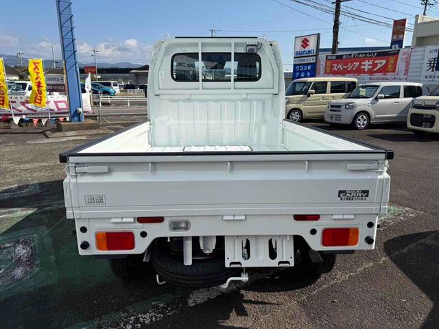 キャリイトラック ＫＣエアコン・パワステ農繁仕様　４ＷＤ　ＭＴ　スズキセーフティサポート　衝突被害軽減システム　クリアランスソナー　レーンアシスト　アイドリングストップ　ＥＳＣ　エアコン　パワーステアリング　運転席エアバッグ　助手席エアバッグ（8枚目）