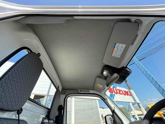 キャリイトラック ＫＣエアコン・パワステ農繁仕様　４ＷＤ　ＭＴ　スズキセーフティサポート　衝突被害軽減システム　クリアランスソナー　レーンアシスト　アイドリングストップ　ＥＳＣ　エアコン　パワーステアリング　運転席エアバッグ　助手席エアバッグ（17枚目）