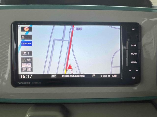 ムーヴキャンバス Ｘメイクアップ　ＳＡＩＩ　ドライブレコーダー　ＥＴＣ　バックカメラ　両側スライドドア　ナビ　クリアランスソナー　衝突被害軽減システム　オートライト　スマートキー　アイドリングストップ　電動格納ミラー　ベンチシート　ＣＶＴ（4枚目）